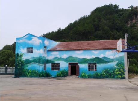 枝江彩绘墙绘一般制作的位置
