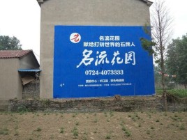 枝江农村墙体广告的长尾效应