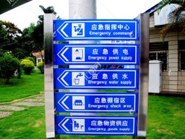 枝江标识导向系统设计需要掌握的四大元素