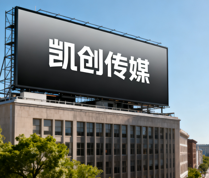 枝江户外广告牌的设计与制作