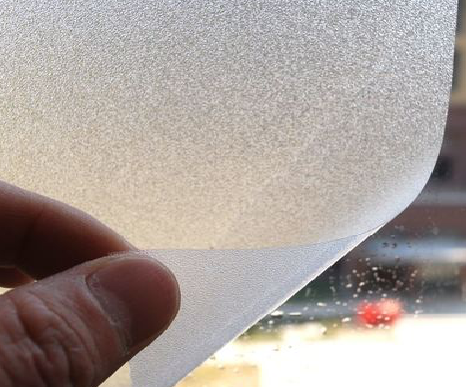 枝江玻璃门外面粘广告用什么材料好？